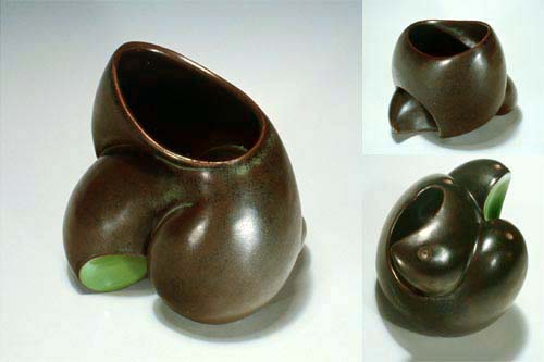 Modern Design Porcelain by David Pier, Pottery of the Future Available Today